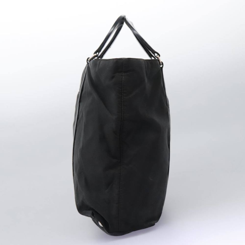PRADA Hand Bag Nylon Black Auth 112089 - Picture 5 of 16
